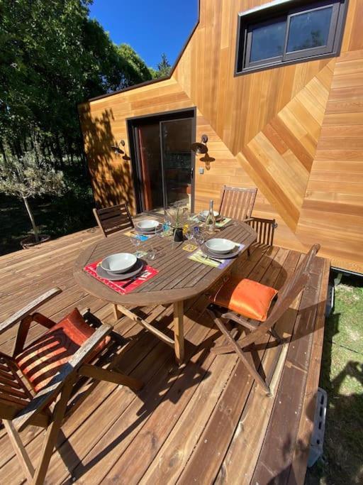Tiny House Atypique Tout Confort 4 Pers Jardin La Garde  Exteriér fotografie